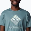 Tricou de trekking pentru bărbați Columbia Zero Ice Cirro-Cool Graphic gri 1990463 4
