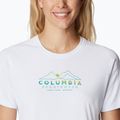 Cămașă de trekking Columbia pentru femei Zero Rules Graphic Crew alb 1991583101 3