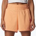 Pantaloni scurți de trekking Columbia Logo III French Terry pentru femei, portocaliu 2032881812 4