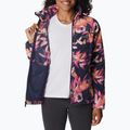 Bluză fleece pentru femei Columbia Benton Springs Printed Fleece roz-bleumarin 2021771 4