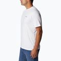 Tricou de trekking pentru bărbați Columbia Tech Trail Graphic alb 1930802 3