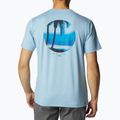 Tricou de trekking pentru bărbați Columbia Tech Trail Graphic bej 1930802 2