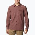Tricou pentru bărbați Columbia Titan Pass 2.0 Irco maroon 2034801
