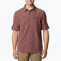 Tricou pentru bărbați Columbia Titan Pass 2.0 Irco maroon 2034801 3