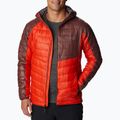 Jacheta Columbia Platinum Peak cu glugă și glugă pentru bărbați roșu 2008611839