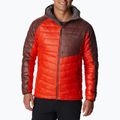 Jacheta Columbia Platinum Peak cu glugă și glugă pentru bărbați roșu 2008611839 3