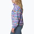 Bluză fleece pentru femei Columbia Helvetia Cropped Half Snap movă 2014561 3