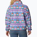 Bluză fleece pentru femei Columbia Helvetia Cropped Half Snap movă 2014561 2