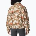 Bluză fleece pentru femei Columbia Helvetia Cropped Half Snap chalk floriculture 2014561194 5