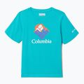Columbia Valley Creek Graphic tricou de trekking pentru copii albastru 1989781454