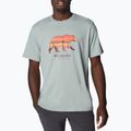 Tricou de trekking pentru bărbați Columbia Rockaway River Graphic verde 2036401