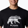 Tricou de trekking pentru bărbați Columbia Rockaway River Graphic negru 2036401 5