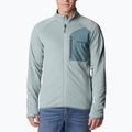 Bluză de trekking pentru bărbați Columbia Triple Canyon Full Zip albastră 2031311