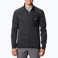 Bluză de trekking pentru bărbați Columbia Triple Canyon Full Zip neagră 2031311