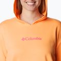 Bluză de antrenament pentru femei Columbia Logo III French Terry portocalie 2032871812 4