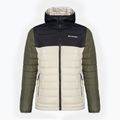 Jachetă cu glugă Columbia Powder Lite cu glugă pentru bărbați, de culoare închisă, de culoare verde piatră/shark/stone green 8