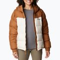 Columbia Pike Lake Insulated II jachetă din puf pentru femei de culoare camel maro/cretă 4