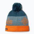 Șapcă de iarnă Columbia Polar Powder II night wave/metal/bright orange 7