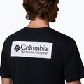 Tricou de trekking pentru bărbați Columbia North Cascades black/csc box logo 5