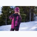 Columbia Mighty Mogul III Print pink ice windblown/ moonvista jachetă de schi pentru copii 4