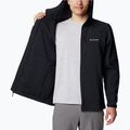 Bluză de trekking pentru bărbați Columbia Tech Softshell Hoodie black 5
