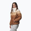 Geacă izolată pentru femei Columbia Puffect II Colorblock camel brown/canoe/chalk 4