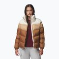 Geacă izolată pentru femei Columbia Puffect II Colorblock camel brown/canoe/chalk 5