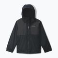 Geacă de ploaie pentru copii Columbia Rainy Trails II Fleece mountain black/black slub