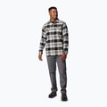 Bărbați Columbia Flare Gun Stretch Flanel negru River Crossing plaid cămașă 2