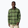 Bărbați Columbia Flare Gun Stretch Flannel Canteen River Crossing Plaid Shirt 4