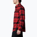 Bărbați Columbia Flare Gun Stretch Flannel naviga roșu râu de trecere plaid cămașă 3