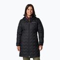 Palton Columbia Delta Ridge II Long Down negru pentru femei