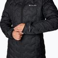 Palton Columbia Delta Ridge II Long Down negru pentru femei 7