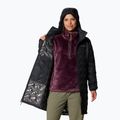 Palton Columbia Delta Ridge II Long Down negru pentru femei 8