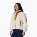 Bluză pentru femei Columbia Boundless Discovery Sherpa Full Zip II chalk/camel brown 4