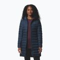 Geacă de puf damă Columbia Lake 22 II Down Long cu glugă collegiate navy 4