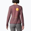 Columbia Sloan Ridge Graphic femei trekking longsleeve moonvista heather/linear drifts 2