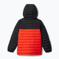 Geacă pentru copii Columbia Powder Lite II Hooded spicy/ black 2