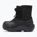 Columbia Powderbug Snowlite Lace negru/alb cizme de iarnă pentru copii 10