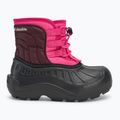 Columbia Powderbug Snowlite Lace gheată roz/ moonvista cizme de iarnă pentru copii 2