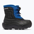 Columbia Powderbug Snowlite Lace munte albastru / negru cizme de zăpadă pentru copii 9