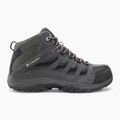 Columbia Crestwood Mid Wp V2 gri închis / rugină profundă cizme de trekking pentru bărbați 2