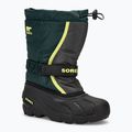 Ghete pentru copii Sorel Youth Flurry spruce/grill