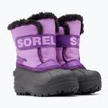 Ghete pentru copii Sorel Childrens Snow Commander gumdrop/purple violet 8