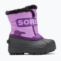 Ghete pentru copii Sorel Childrens Snow Commander gumdrop/purple violet 9