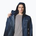 Geacă de ploaie pentru bărbați Columbia Pouring Adventure III collegiate navy 7