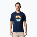 Tricou pentru bărbați Columbia Path Lake Graphic Tee II collegiate navy