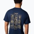 Tricou pentru bărbați Columbia Kettle River Back Graphic Tee collegiate navy 5