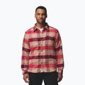 Cămașă pentru bărbați Columbia Windward II rich wine trapper windowpane