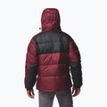 Geacă cu izolare pentru bărbați Columbia Pike Lake II Hooded rich wine/black 3